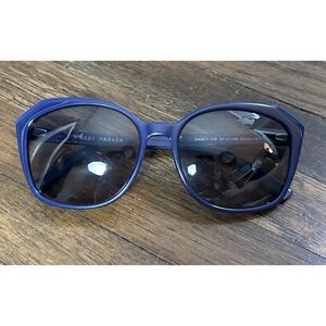 Warby Parker Nancy 219 Navy Frames Sunglasses Spring Summer Beach Sun Shield